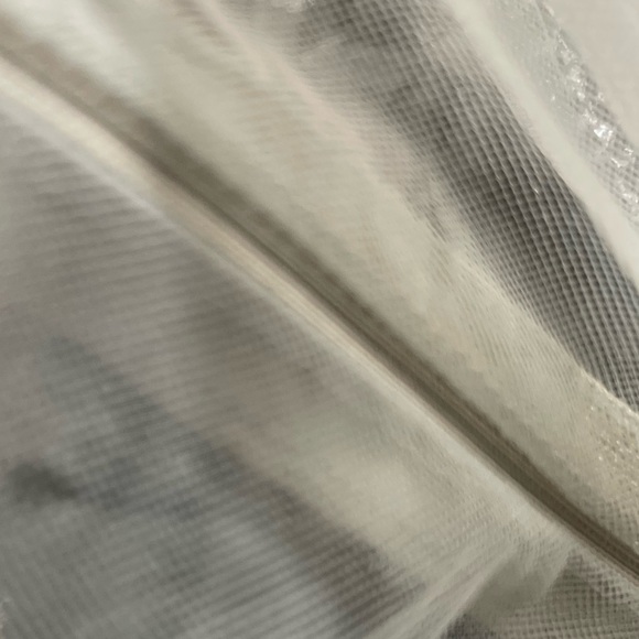 Flowing Gown for mother of the bride or groom. Color gray, beaded. Size 14-16 - Picture 14 of 16